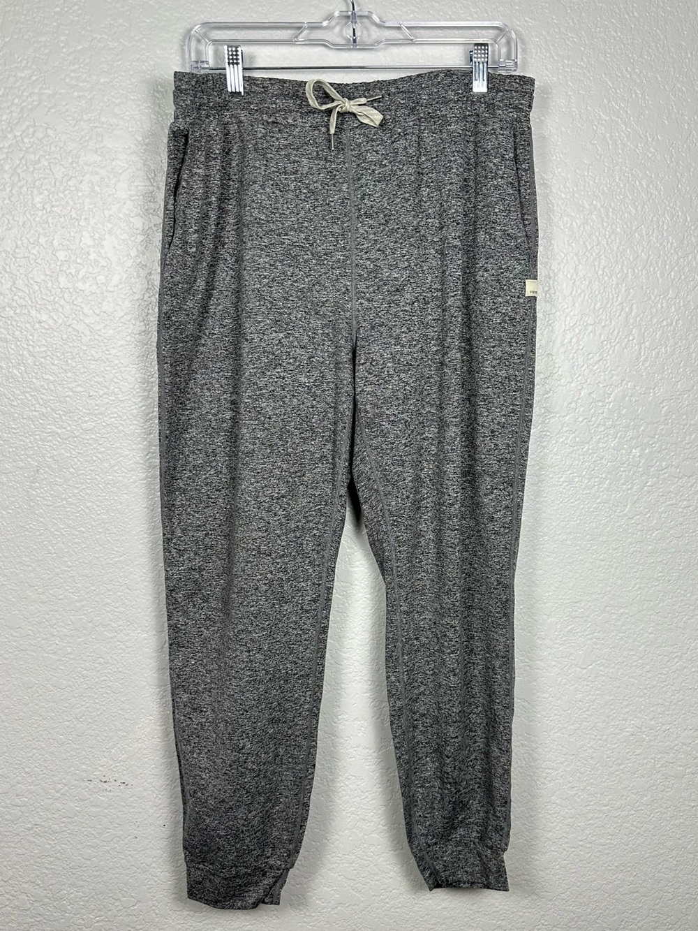 Vuori Womens Performance Jogger VW303 Charcoal Heather Grey Soft Size XL Lounge